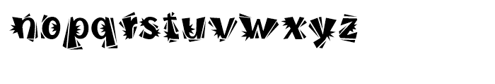 Burweed Thorny Font LOWERCASE