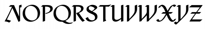 Bucintoro Medium Font UPPERCASE
