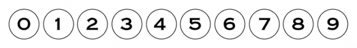 BulletNumbers CopperplatePos Font OTHER CHARS