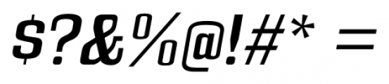 Bullpen Regular Italic Font OTHER CHARS