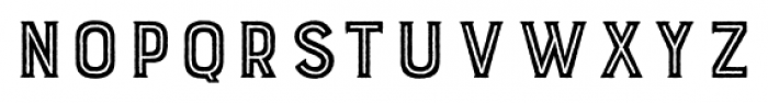 Burford Rustic Inline Bold Font UPPERCASE