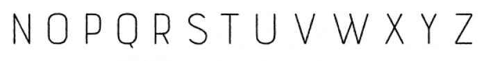 Burford Rustic Line Medium Font UPPERCASE