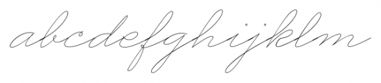 Business Penmanship Regular Font LOWERCASE