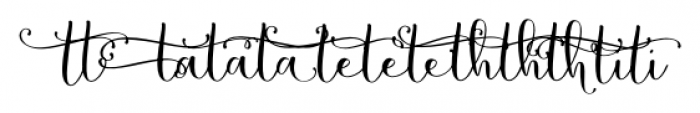 Butterfly Waltz Alt 2 Font LOWERCASE