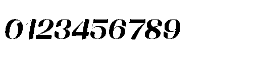 Buaywan Bold Italic Font OTHER CHARS