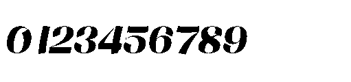 Buaywan Extra Bold Italic Font OTHER CHARS