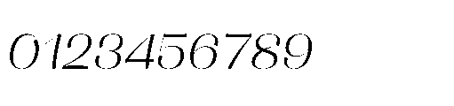 Buaywan Italic Font OTHER CHARS