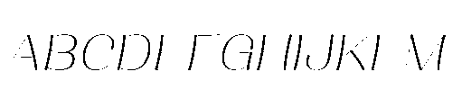 Buaywan Light Italic Font UPPERCASE