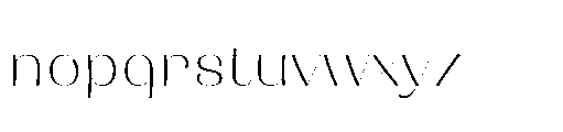Buaywan Light Font LOWERCASE