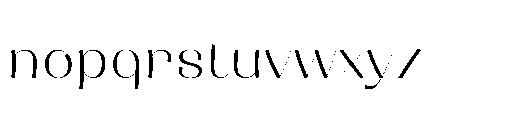 Buaywan Regular Font LOWERCASE