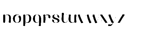 Buaywan Semi Bold Font LOWERCASE