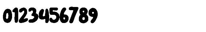 Bubble Comic Font OTHER CHARS
