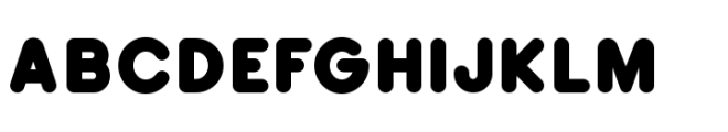 Bubble Fantasy Regular Font UPPERCASE