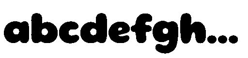 Bubble Hugshy FONT