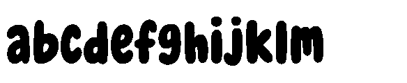 Bubble Sans Bold FONT