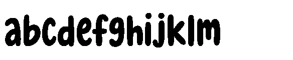 Bubble Sans Regular FONT