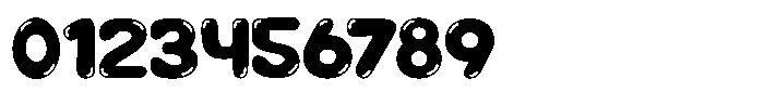 Bubble Tirga Bubble Font OTHER CHARS