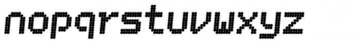Bubblewrap Bold Italic Font LOWERCASE
