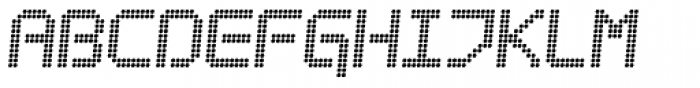 Bubblewrap Italic Font UPPERCASE
