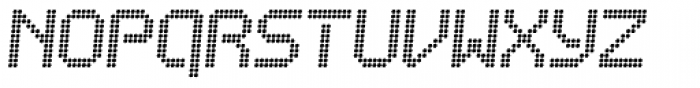 Bubblewrap Italic Font UPPERCASE