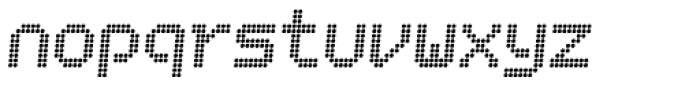 Bubblewrap Italic Font LOWERCASE