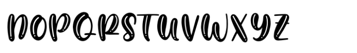 Bubblez Regular Font LOWERCASE