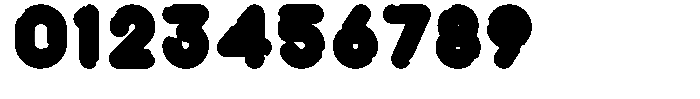 Bubblio Glaze Blue Font OTHER CHARS
