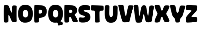 Bublah Font UPPERCASE