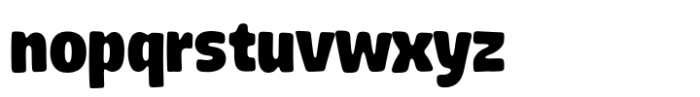 Bublah Font LOWERCASE