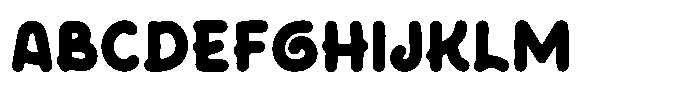 Bubu Regular Font UPPERCASE