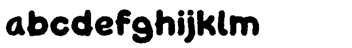 Bubu Rough FONT