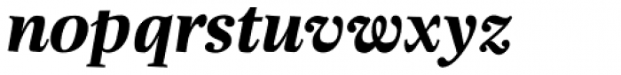 Buccardi Std Bold Italic Font LOWERCASE