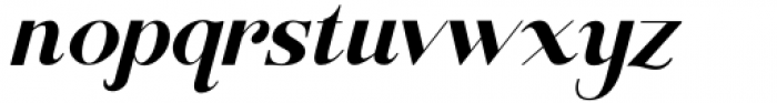 Buche Semibold Italic Font LOWERCASE