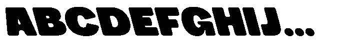 Buchi Sans Backslant Font UPPERCASE