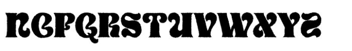 Buckary Font LOWERCASE