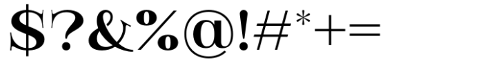 Buckbrush Font OTHER CHARS