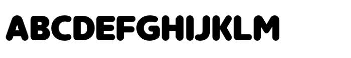 Buckin Black Font UPPERCASE