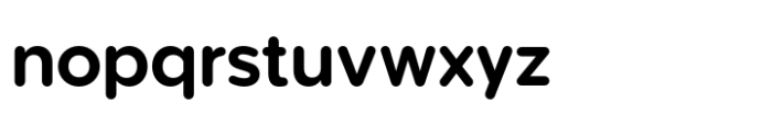 Buckin Demi Bold Font LOWERCASE