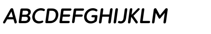 Buckin Medium Oblique Font UPPERCASE