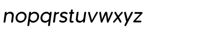 Buckin Regular Oblique Font LOWERCASE