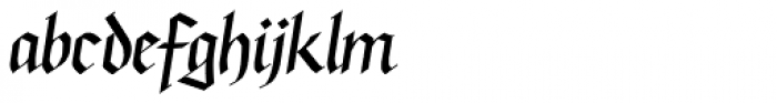 Buckingham Fraktur Dfr Font LOWERCASE