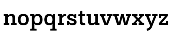 Buckram Semibold Font LOWERCASE