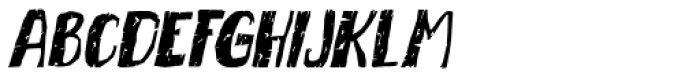 Buckthorn Italic Font UPPERCASE