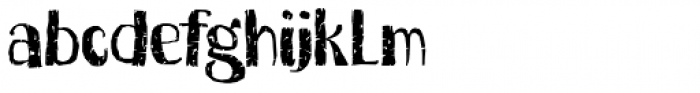 Buckthorn Regular Font LOWERCASE