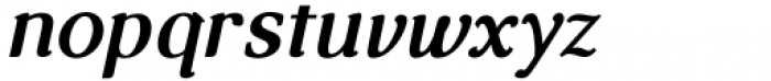 Bucolic Bold Italic Font LOWERCASE