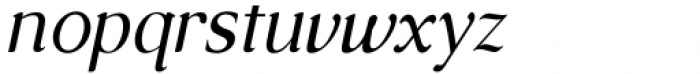 Bucolic Italic Font LOWERCASE