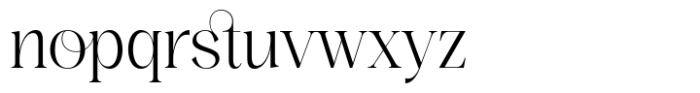 Budarli Font LOWERCASE