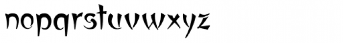 Buddha Font LOWERCASE