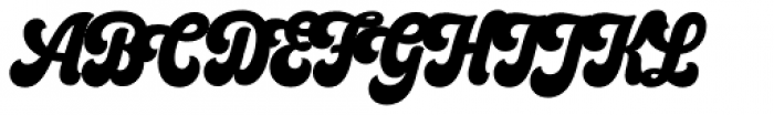 Budge Regular Font UPPERCASE