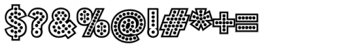 Budmo Jigglish Font OTHER CHARS